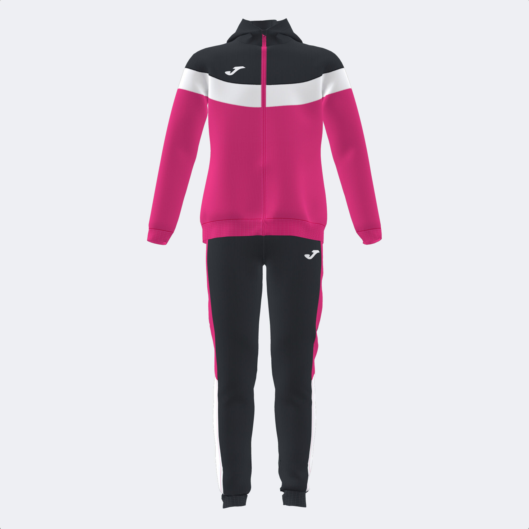 Chandal nina Park negro fucsia