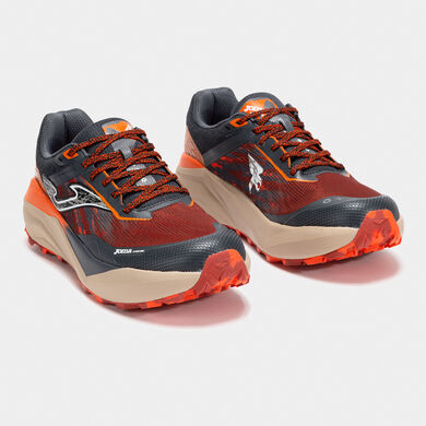 Zapatillas trail Kubor 25 hombre rojo
