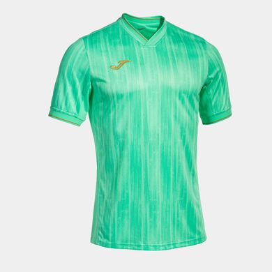 Tricou cu mânecă scurtă bărbaȚi Gold VI verde aur