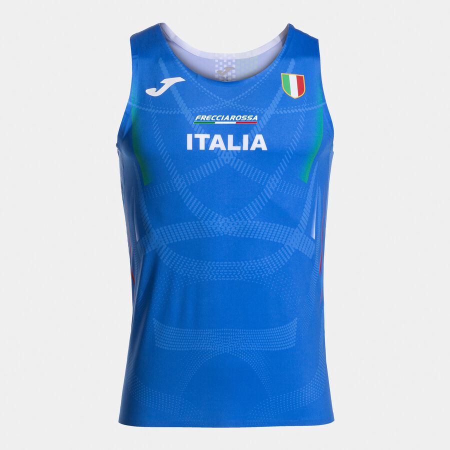 CAMISETA TIRANTES COMP. OFI. FED. ITALIA ATLETISMO