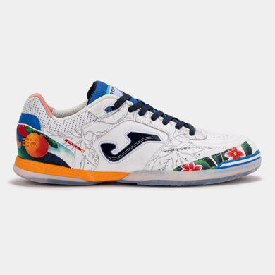 Chaussures futsal Luc&atilde;o Top Flex 26 indoor blanc