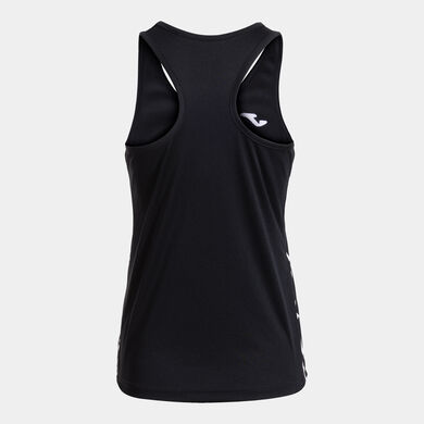 Camiseta tirantes mujer Olimpiada negro