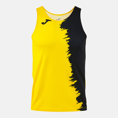 T-shirt de al&ccedil;a homem Picasho amarelo preto