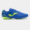 Botas fútbol Aguila 24 césped artificial AG royal amarillo