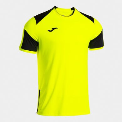 Maillot manches courtes homme Danubio jaune noir