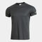 Shirt short sleeve man Iconic dark gray black