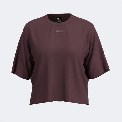 T-shirt manga curta mulher Mimetic roxo