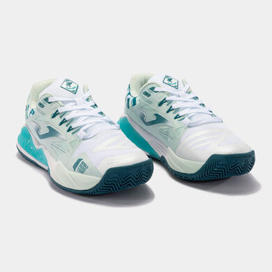Zapatillas T.Spin Lady 23 clay mujer turquesa blanco
