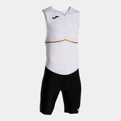 Body homme Record III blanc noir