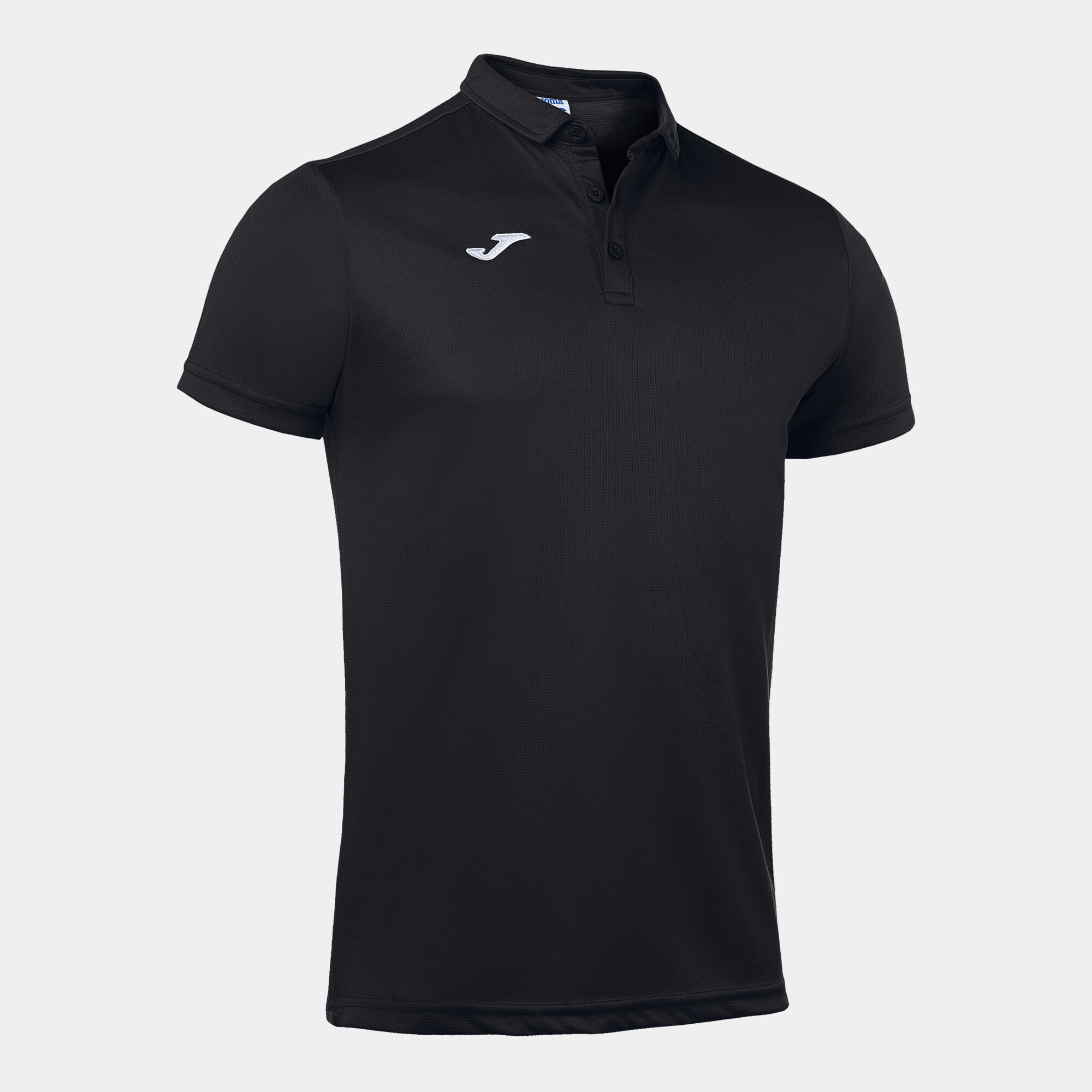 POLO MANCHES COURTES HOMME HOBBY NOIR