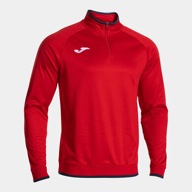 Sweatshirt man Combi Premium red dark navy