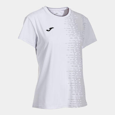 Maillot manches courtes femme SMASH blanc