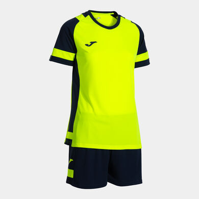 Ensemble femme Lider jaune fluo dark navy