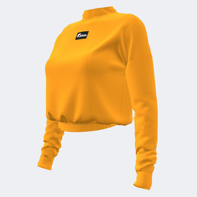 Sweat-shirt femme California orange