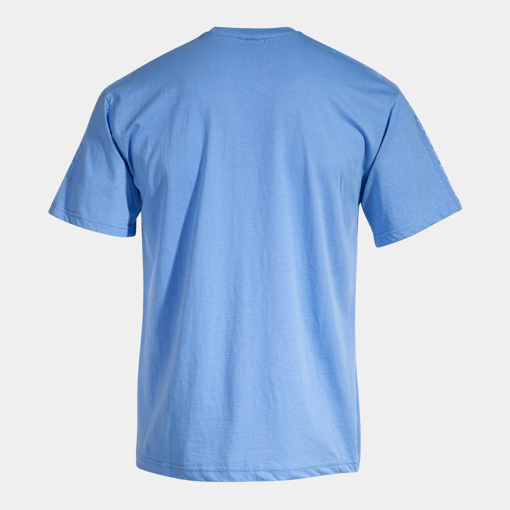Shirt short sleeve man California blue