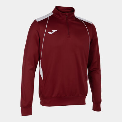 Sudadera hombre Championship VII burdeos blanco