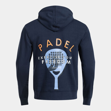 Sudadera con capucha hombre Archieve azul