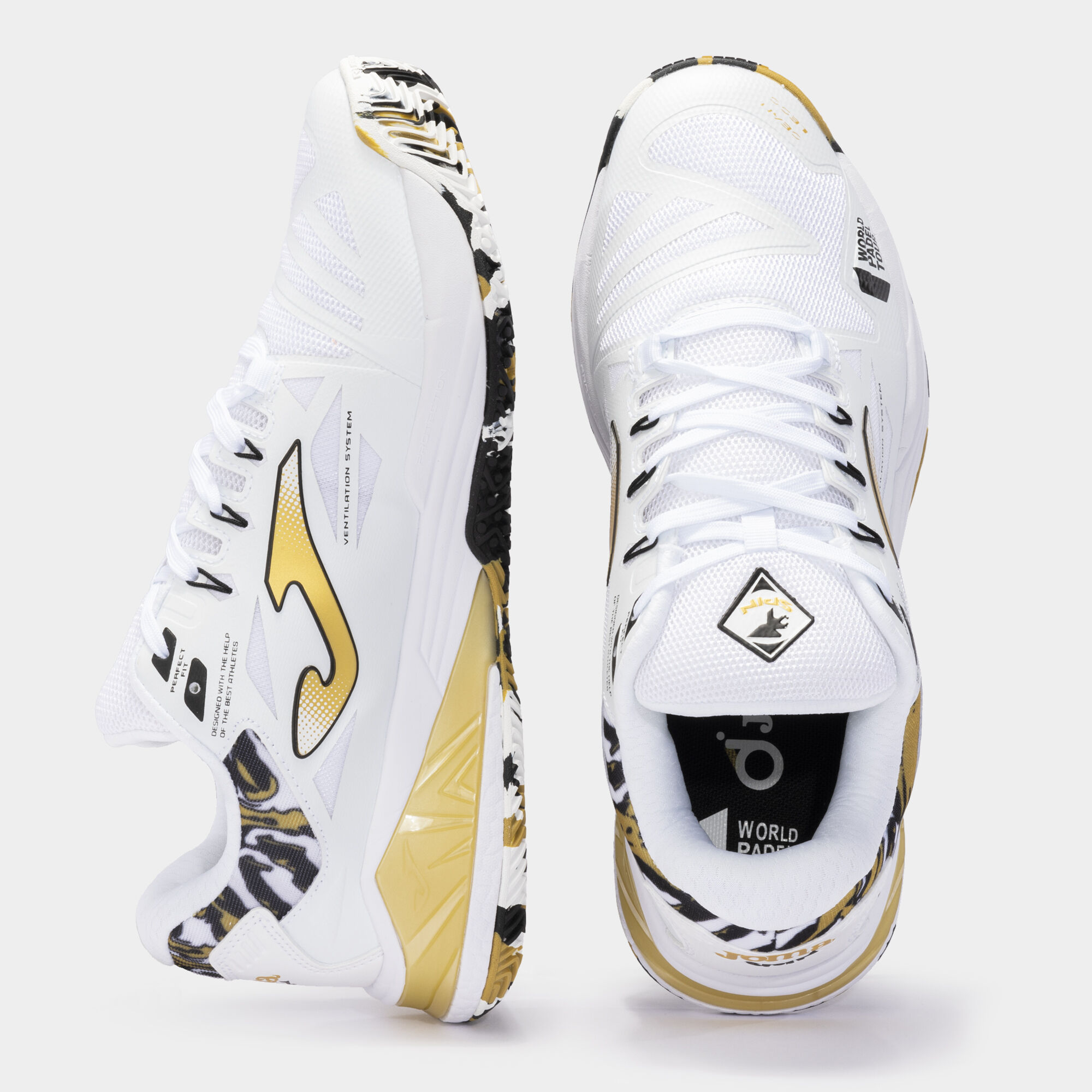 Shoes Spin Men 23 man white gold