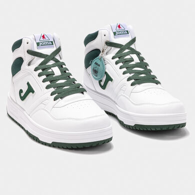 Zapatillas casual C.Platea Mid Men 25 hombre blanco petróleo