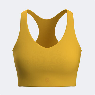 Sports bra woman Core yellow