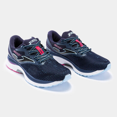 Scarpe running Hispalis 22 donna blu navy fuxia