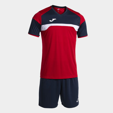 Set man Danubio III red navy blue