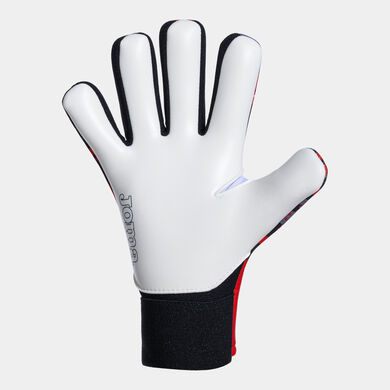 Guanti portiere calcio Hunter rosso nero