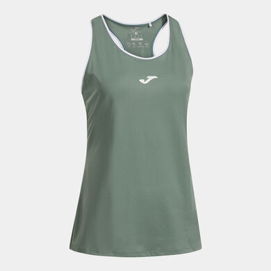 Tank top woman Torneo green
