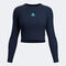 Tricou cu mânecă lungă damă Core bleumarin