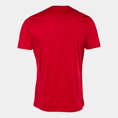 Shirt short sleeve man Inter III red black