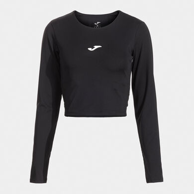 Langarmshirt frau Step schwarz