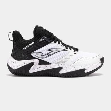 Zapatillas baloncesto Buzzer 25 hombre blanco