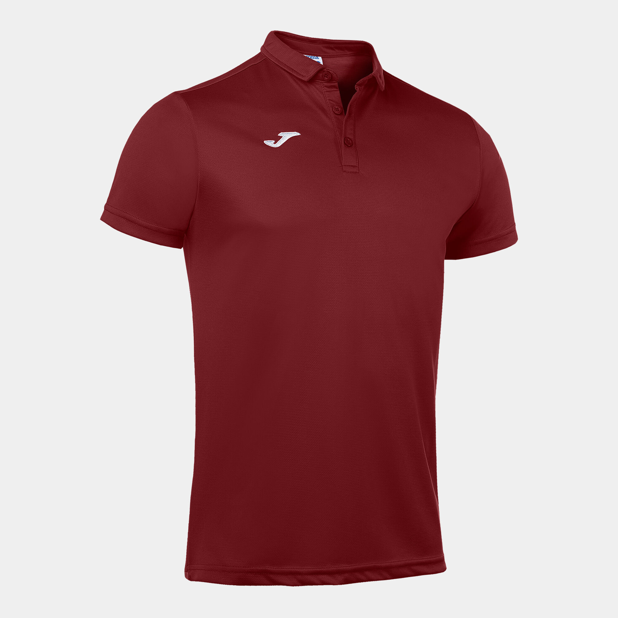 Polo shirt short-sleeve man Hobby burgundy