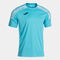 Maillot manches courtes homme Championship VIII turquoise fluo