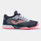 Pantofi sport Ace Pro 21 clay damă bleumarin roz