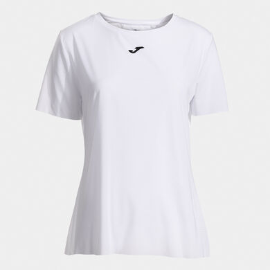 Camiseta manga corta mujer Indoor gym blanco