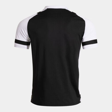 Polo manica corta uomo Lider nero bianco