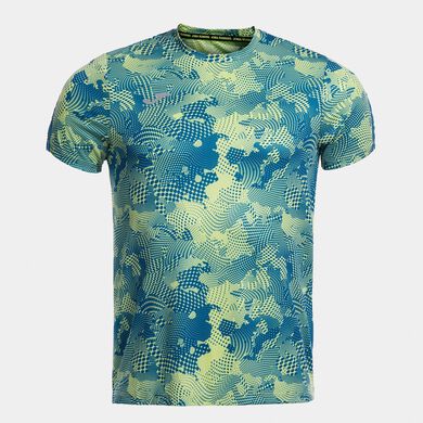 Shirt short sleeve man R-City Hydrogen lime