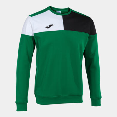 Sweat-shirt homme Crew V vert noir