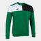 Sweat-shirt homme Crew V vert noir
