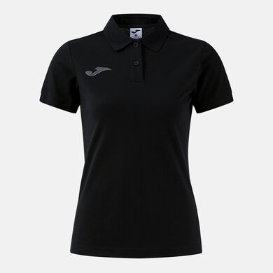 Polo shirt short-sleeve woman Bali III black