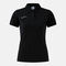 Polo shirt short-sleeve woman Bali III black