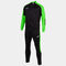 Fato de treino homem Eco Championship preto verde fluorescente