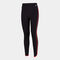 Leggings donna Combi Torneo nero corallo