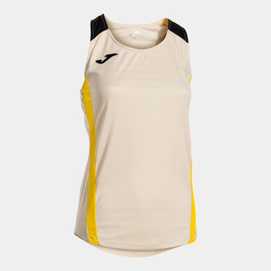 Canotta donna Montreal beige giallo
