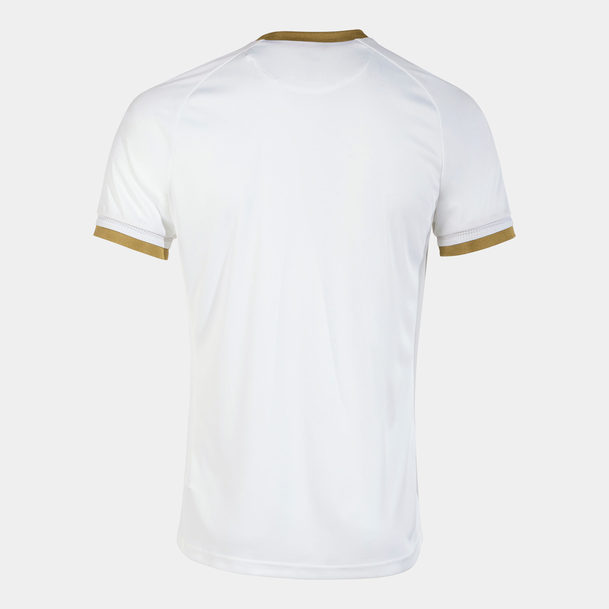Camiseta manga corta hombre Gold V blanco