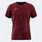 T-shirt maniche corte uomo Challenge bordeaux
