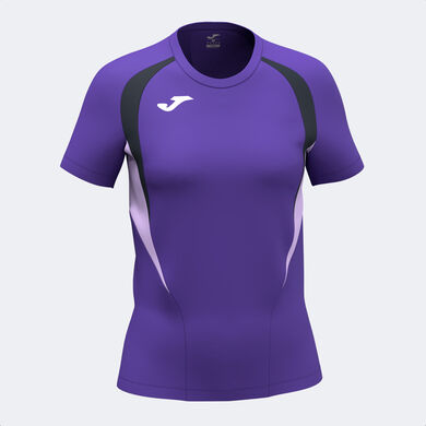 Camiseta manga corta mujer Championship 20 violeta negro