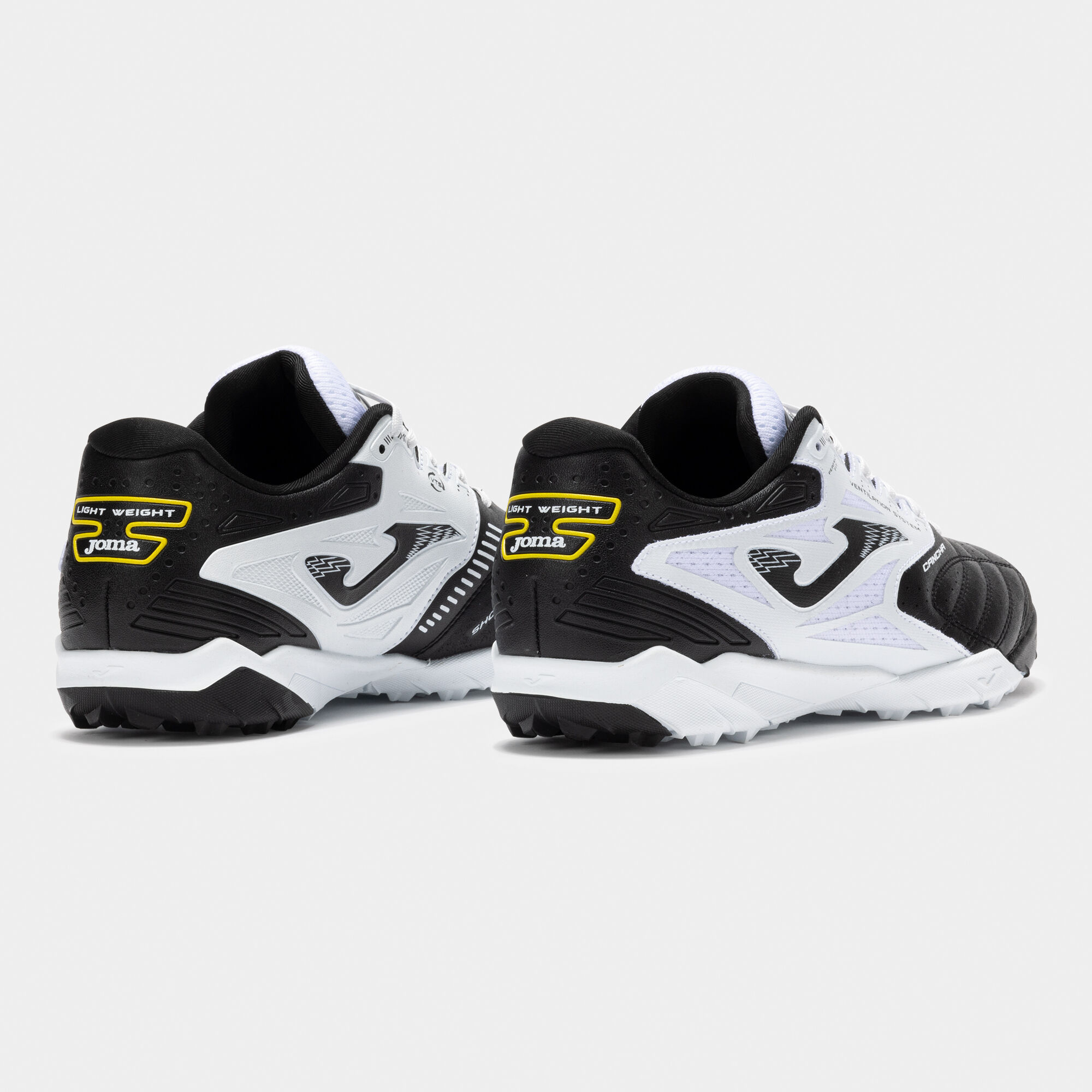 Football boots Cancha 25 turf black white | JOMA®