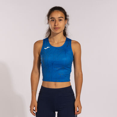 Tank-top woman Elite IX royal blue